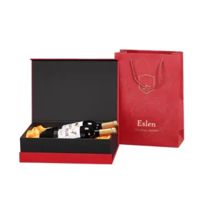 Custom Red Wine Paper Box Packaging