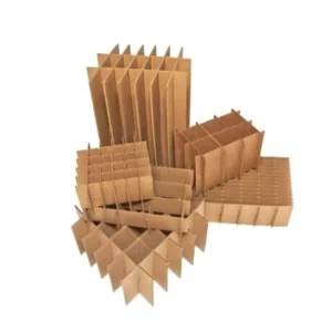 Custom Removable Corrugated Paper Separator Inserts for Chocolate, Lipstick, Wine, and Beer Gift Set Boxes