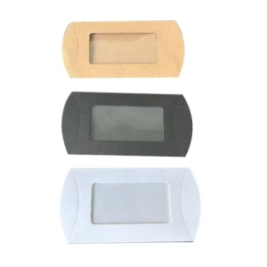 Custom Reusable Kraft Paper Packaging Envelopes with Window for Festivals and Parties