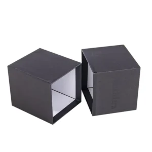 Custom Rigid Cardboard Art Paper Candle Gift Box with Logo