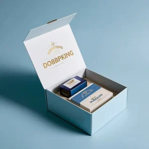 Custom Rigid Cardboard Luxury Foldable Magnetic Skincare and Perfume Gift Packaging Box with Insert