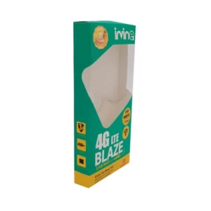 Custom Rigid Cardboard Paper Display Box with Clear Window and Die-Cut Design for Retail