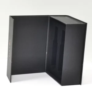 Custom Rigid Magnetic Gift Paper Box with Glossy/Matt Lamination, Embossing, Gold Foil, and UV Finish