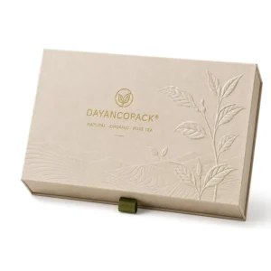 Custom Rigid Paper Tea Gift Box for Tea Bags and Tea Leaves, Manufacturer