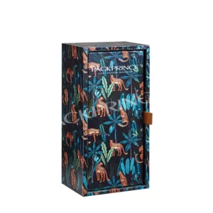 Custom Rotating Wine Display Box, Rigid Cardboard