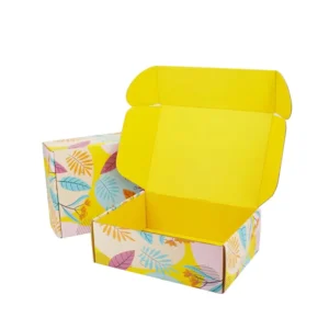 Custom Self-Lock Bottom Foldable Corrugated Mailer Shipping Box