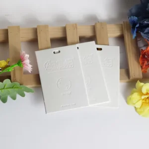 Custom Shape Double-Printed Scented Paper Car Air Freshener with Natural Evaporation