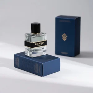 Custom Silver Paper Box Packaging for Cosmetics, Perfume, Face Cream, and Facial Cleanser