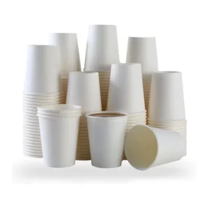Custom Single-Wall Disposable Paper Cup for Hot Drinks