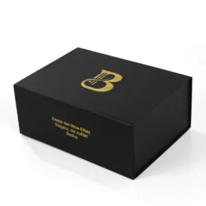 Custom Size Cardboard Rigid Folding Gift Box With Magnetic Lid