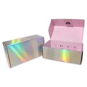 Custom Size Colored Coated Paper Rigid Box with Matte Lamination and Embossing for Photo Frames