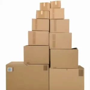 Custom-Size Corrugated Cardboard Packaging Box for Moving, Shipping, and Storage