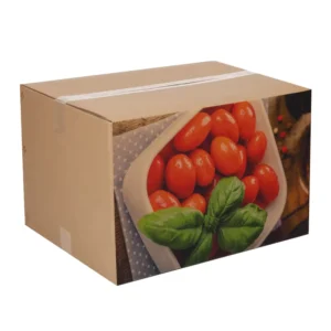 Custom Size Fruit Gift Box Eco Friendly Foldable Paper Box for Mango Grape Cherry Fruit Packing
