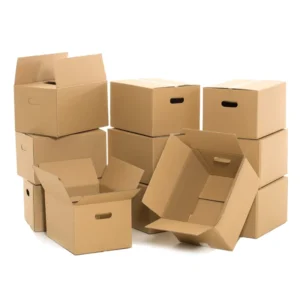 Custom Size Heavy Duty Recyclable Corrugated Cardboard Shipping Boxes