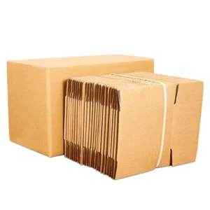 Custom Size Kraft Paper Corrugated Carton Brown Corrugated Packaging Cartons