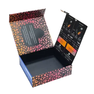 Custom Size Recyclable Cardboard Paper Rigid Folding Magnetic Gift Box with Magnetic Lid