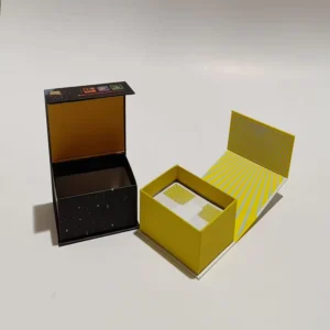 Custom-Size Recyclable Cardboard Rigid Folding Magnetic Gift Box with Magnetic Lid