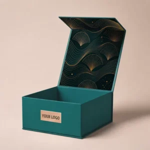Custom Size Recyclable Cardboard Rigid Magnetic Gift Box with Lid
