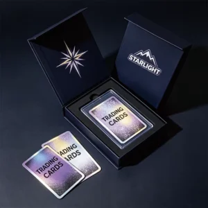 Custom Size Recyclable Paperboard Rigid Magnetic Closure Game Card Box