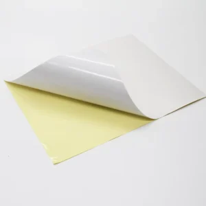 Custom Size Self-Adhesive Mirror-Coated Paper with Silicone Liner 70 x 100