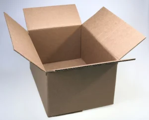 Custom-Sized Single-Wall Double-Faced Kraft Paper Corrugated Carton for Durable Shipping