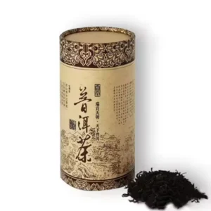 Custom Skincare Vitamin Cylindrical Box Paper Tube Pill Health Supplement Tea Canister Packaging