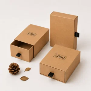 Custom Small Drawer Corrugated Kraft Paper Gift Box