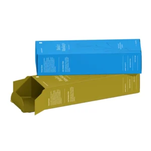 Custom Small White Folding Carton Box for Eye Cream, Embossed Matte Lamination, Medicine and Cosmetics Packaging