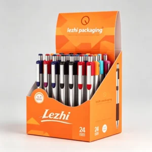 Custom Supermarket Retail Cardboard Counter Display Box