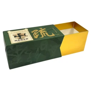 Custom Tea Bag Drawer Paper Gift Box, White Card, Batch Printing