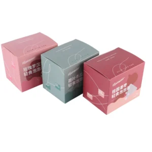Custom Tea Box Tea Gift Set Square Box Minimalist Line Art Sage Green Herbal Tea Packaging Bubble Tea Box Milk Tea