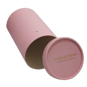 Custom Tea Packaging Cardboard Cylinder Biodegradable Paper Tube Canister for Loose Leaf Tea Coffee