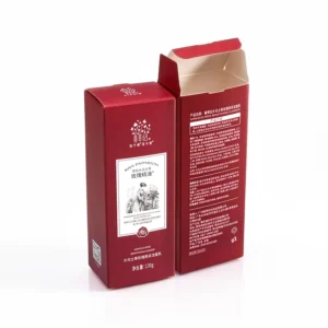 Custom Textured Paper Cosmetic and Perfume Packaging Box with Embossed Finish
