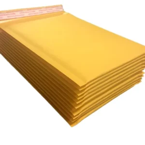 Custom Thick Kraft Paper Bubble Envelopes Self-Adhesive Waterproof Printed Courier Bags Poly Bubble Stickers Express Mailer