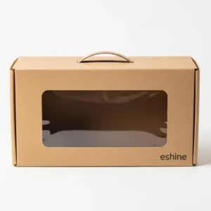 Custom Transparent Kraft Paper Cake Box with Window for Display
