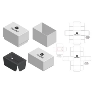 Custom Transparent Sheet with Printed Hanging Window Paper Box
