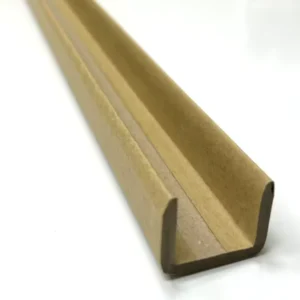 Custom U Shape Paper Edge Protector Recyclable Kraft Paper Packaging Protector for Carton and Pallet Protection