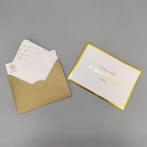 Custom Western-Style Cardboard Gift Envelopes, 500 pcs, for Wedding, Birthday, and Holiday Invitations