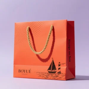 Custom White Card and Kraft Paper Bags with Logo Fashionable Private Supply for Pastries Cosmetics Kraft Paper