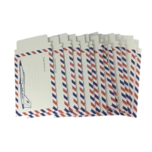 Custom White Cardboard Self-Adhesive Rigid Shipping Mailers with Printed Design