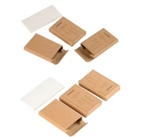 Custom White Mini Corrugated Cardboard Box for Small-Batch Packaging