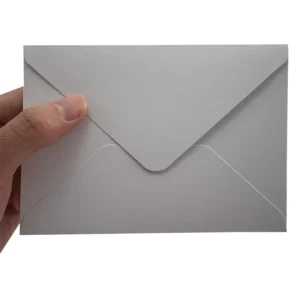 Custom White Paper Packaging Envelope for Business Invitations with Seal