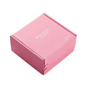 Custom Zipper Pull-Tab Airplane Book Shipping Box with Colorful Board Paper