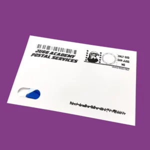 Custom logo Eco Friendly Velcro sealed Reusable Luxury Paper Courier Mailers Envelopes Packaging with Window for Clothing