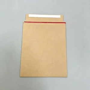 Custom logo Thick Kraft Self adhesive Kraft Paper Envelope Bags Paper Courier Bags for Packing Clothes Books and Documents