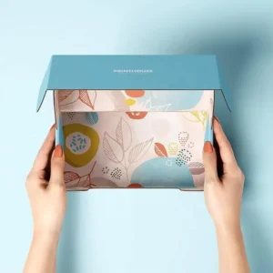 Customizable Corrugated Board Gift Box, Silk Screen Printed, for Clothing Packaging