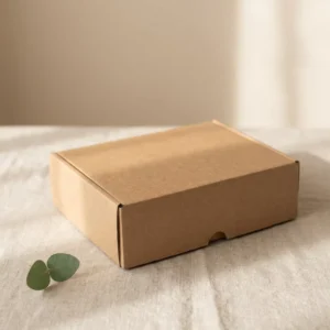 Customizable Corrugated Shipping Box Eco-Friendly Kraft Paper Box for E-commerce Retail and Industrial Packaging