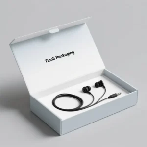 Customizable Digitally Printed Headphone Packaging Paper Box for Consumer Electronics