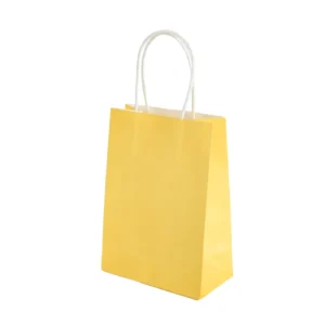 Customizable Eco Friendly Brown Kraft Paper Bag Food Grade with Handles Bread Packaging Paper Handbag for Clothing Gift Bag