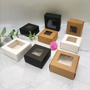 Customizable Eco Friendly Heavy Duty Window Packaging Box Small Airplane Shape Portable Kraft Paper White Cardboard